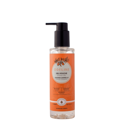 Gel douche cannelle orange